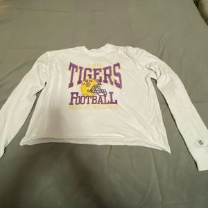 American Eagle LSU Crop Top